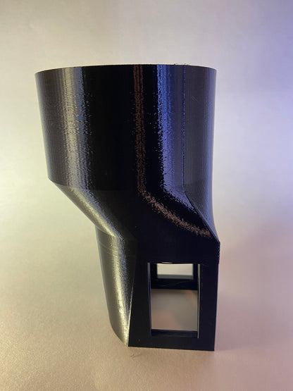 Product photo of the cup holder adapter side view